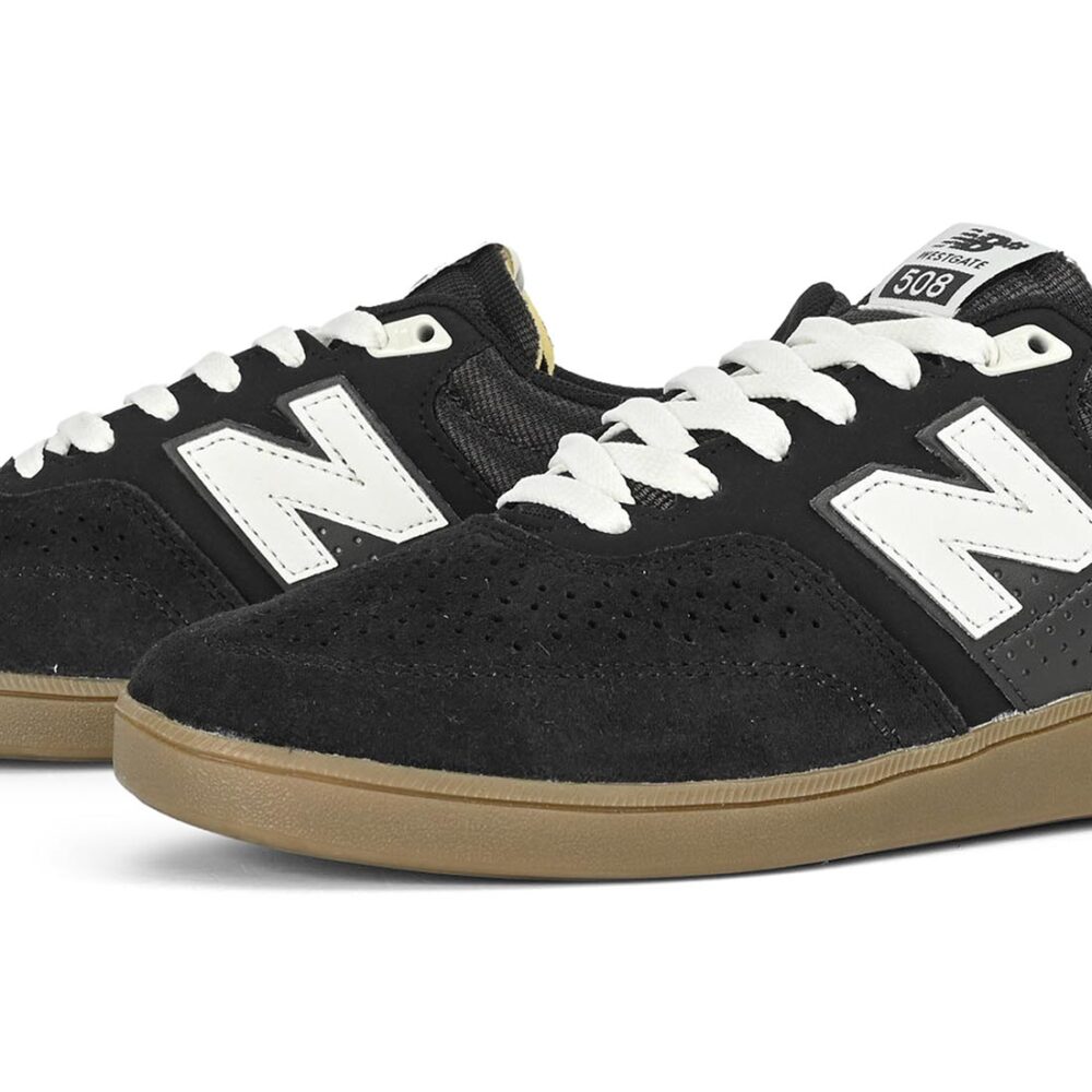 New Balance Numeric 508 Westgate Skate Shoes - Black/White (SP25)