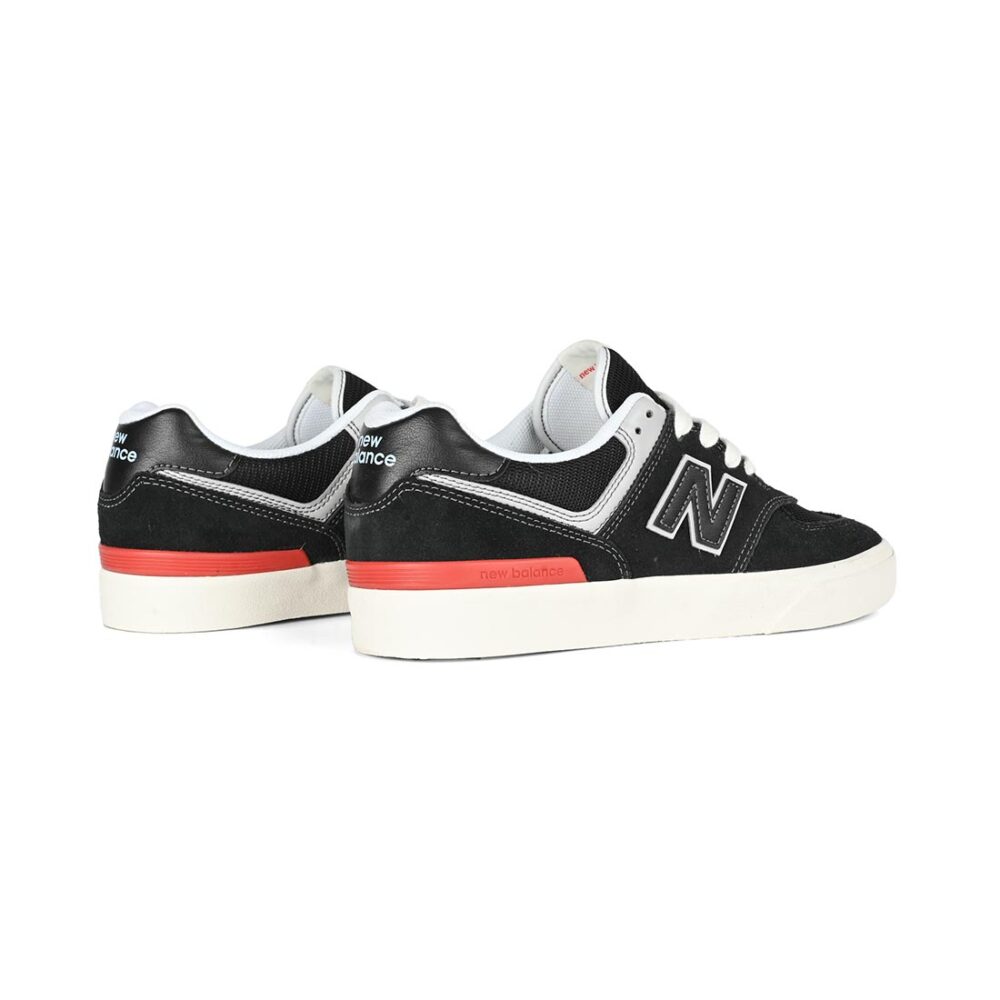 New Balance Numeric 574 Vulc Skate Shoes - Black/White