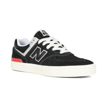New Balance Numeric 574 Vulc Skate Shoes - Black/White
