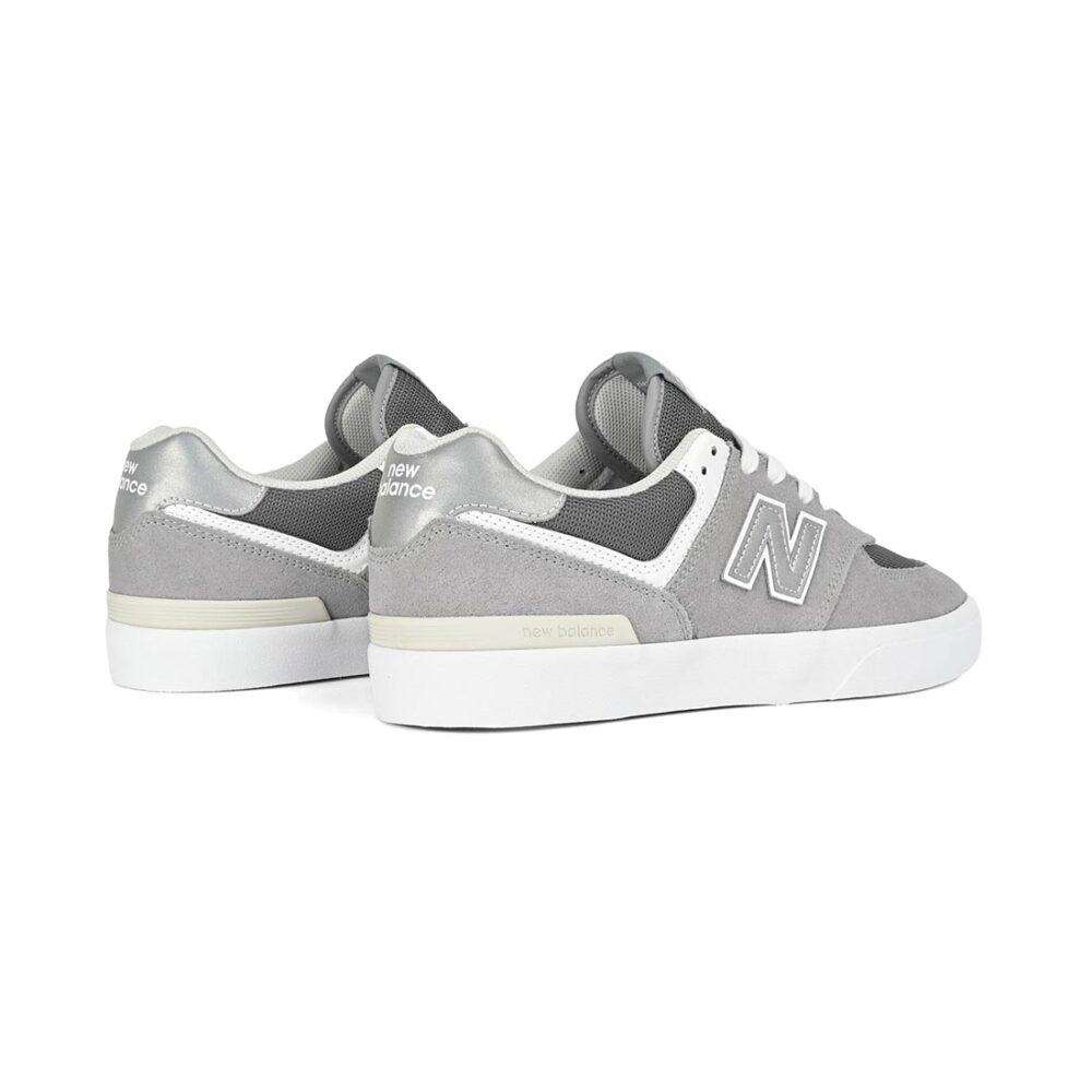 New Balance Numeric 574 Vulc Skate Shoes - Grey/White (SP25)