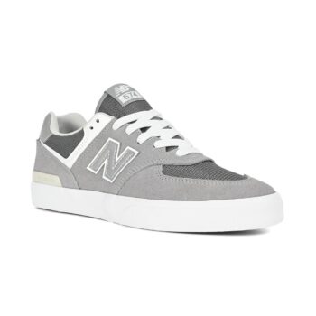 New Balance Numeric 574 Vulc Skate Shoes - Grey/White (SP25)