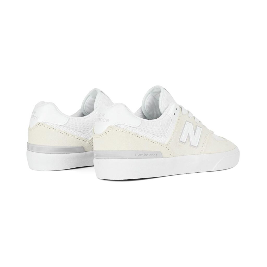 New Balance 574 ホワイト スニーカー New-Balance-Numeric-574-Vulc-