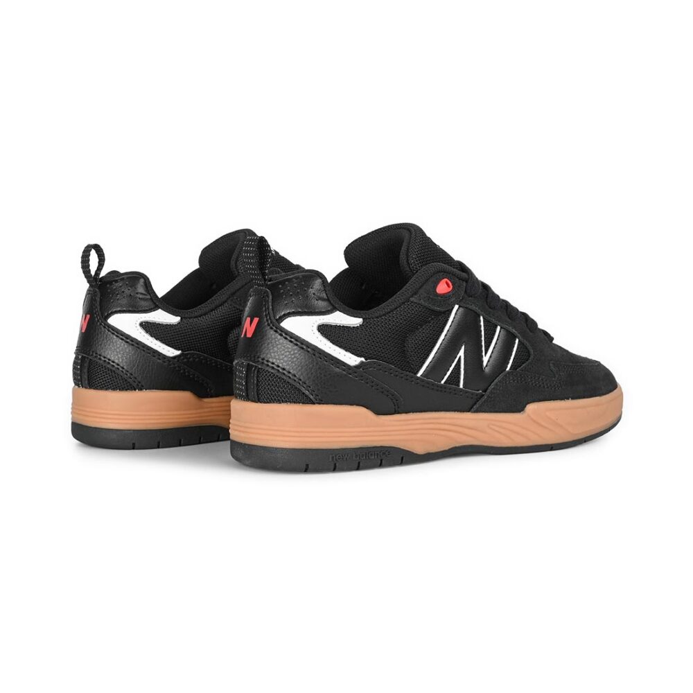 New Balance Numeric 808L Tiago Lemos Skate Shoes - Black/Gum