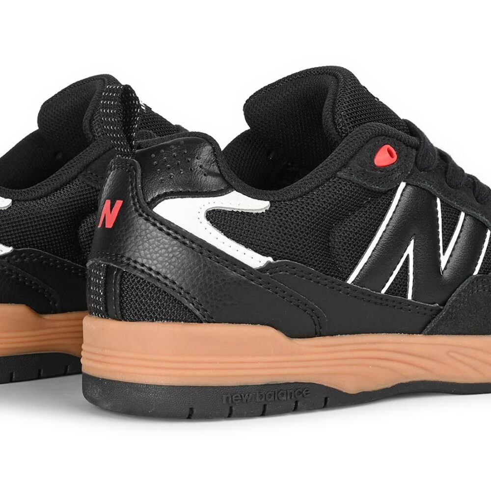 New Balance Numeric 808L Tiago Lemos Skate Shoes - Black/Gum
