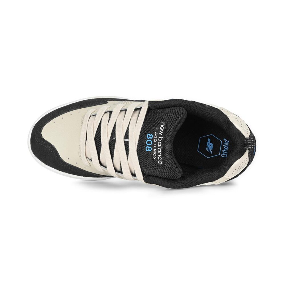New Balance Numeric 808L Tiago Lemos Skate Shoes - Sea Salt/Black