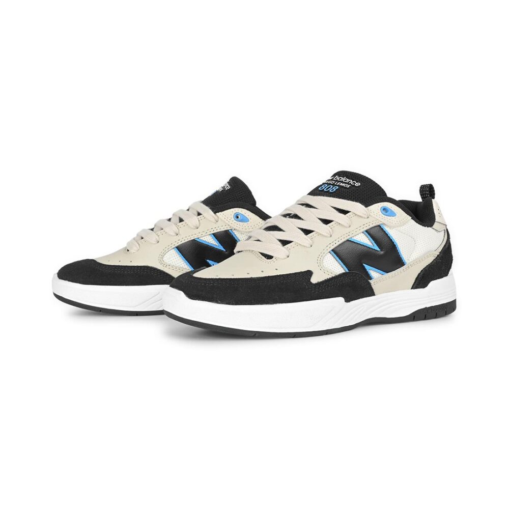 New Balance Numeric 808L Tiago Lemos Skate Shoes - Sea Salt/Black