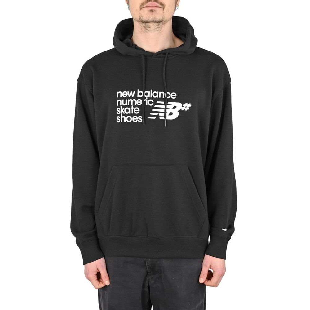 New Balance Numeric Logo Pullover Hoodie - Black
