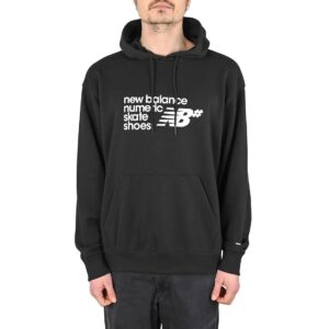 New Balance Numeric Logo Pullover Hoodie - Black