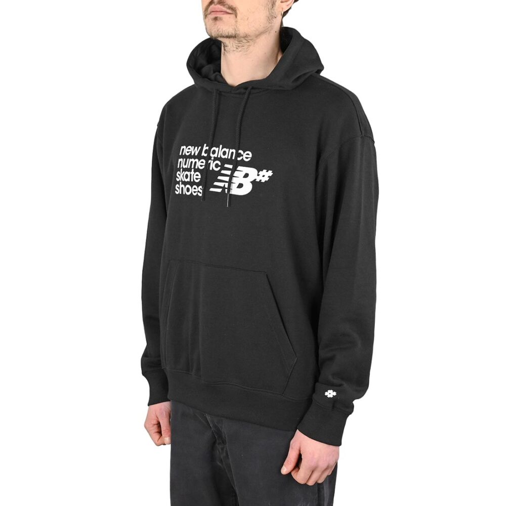 New Balance Numeric Logo Pullover Hoodie - Black