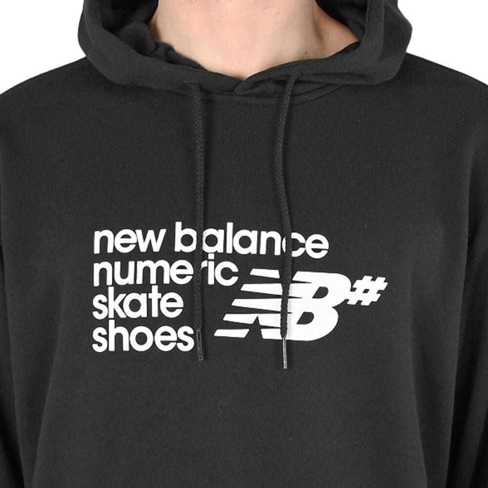 New Balance Numeric Logo Pullover Hoodie - Black