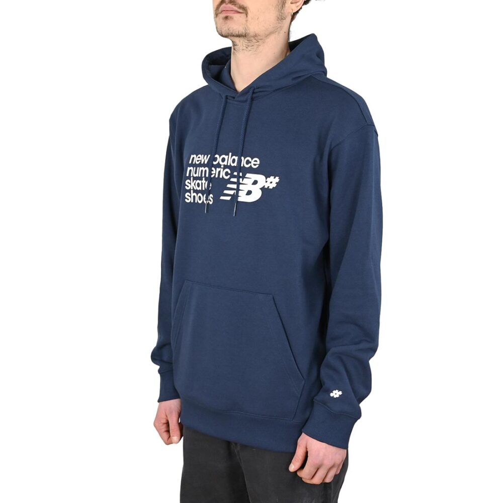 New Balance Numeric Logo Pullover Hoodie - Navy