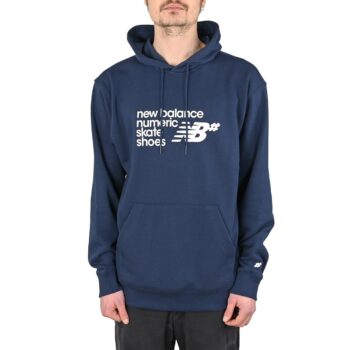 New Balance Numeric Logo Pullover Hoodie - Navy