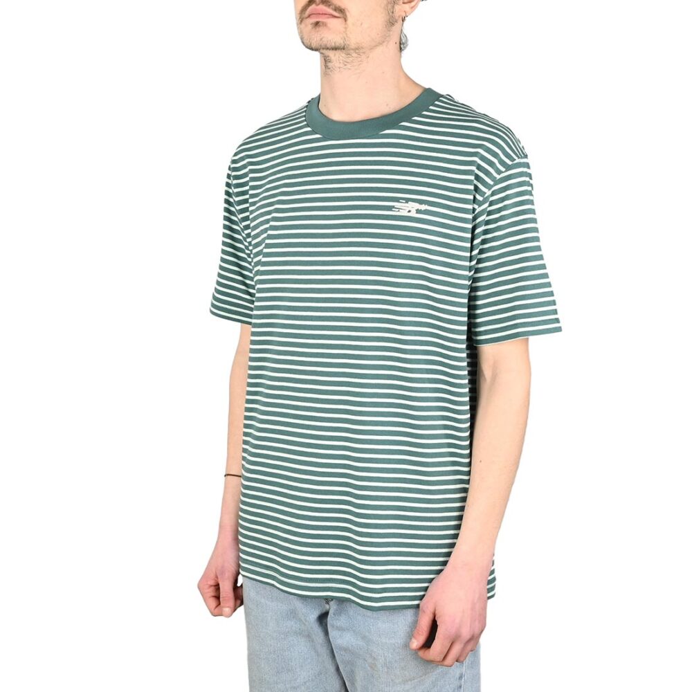 New Balance Numeric Stripe S/S T-Shirt - New Spruce