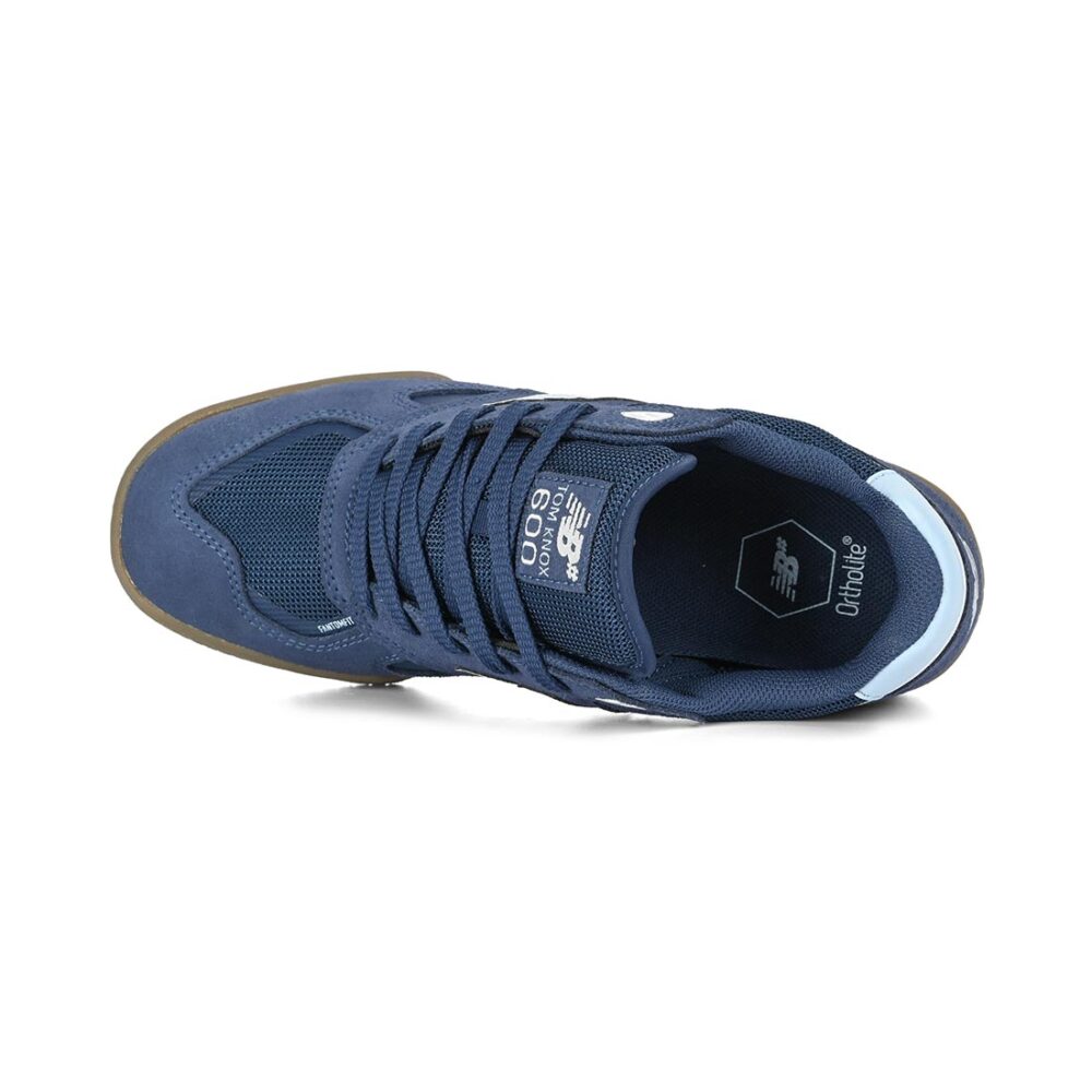 New Balance Numeric Tom Knox 600 Skate Shoes - Navy/Sky Blue