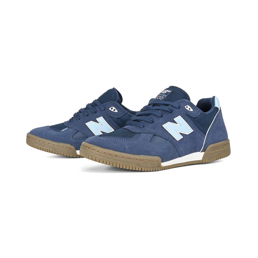 New Balance Numeric Tom Knox 600 Skate Shoes - Navy/Sky Blue