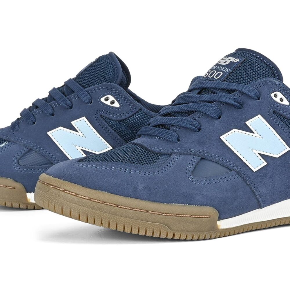 New Balance Numeric Tom Knox 600 Skate Shoes - Navy/Sky Blue