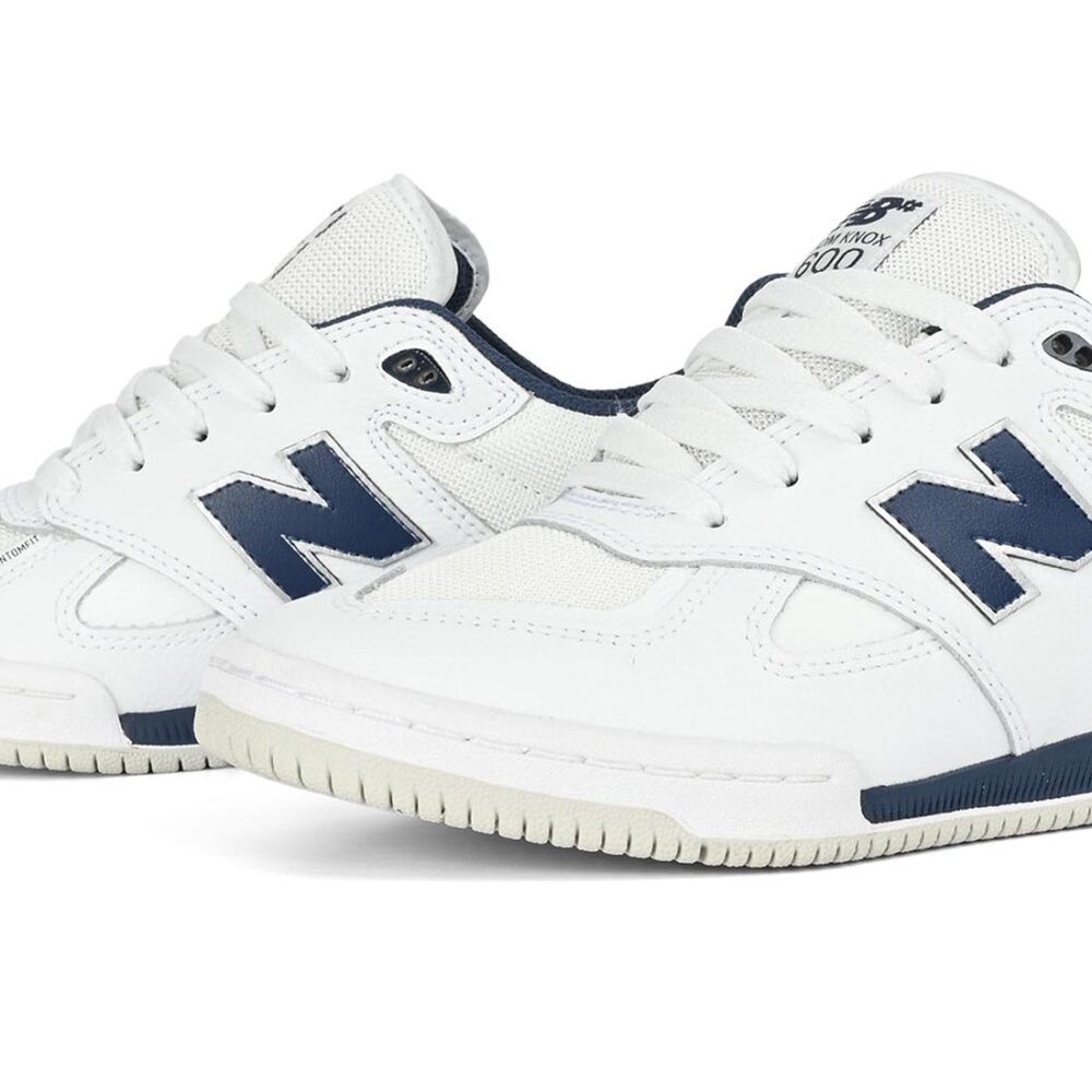 New Balance Numeric Tom Knox 600 Skate Shoes - White/Navy