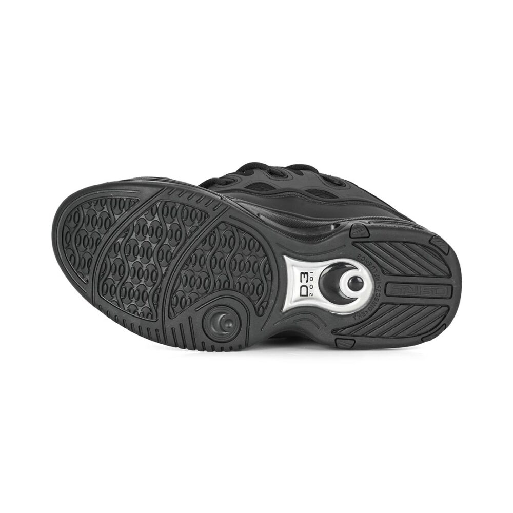Osiris D3 2001 Skate Shoes - Black/Black/Shearling