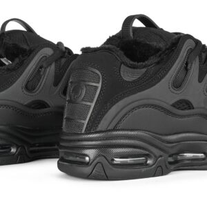 Osiris D3 2001 Skate Shoes - Black/Black/Shearling