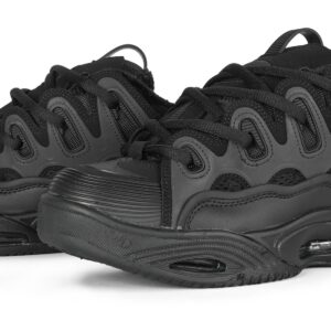 Osiris D3 2001 Skate Shoes - Black/Black/Shearling