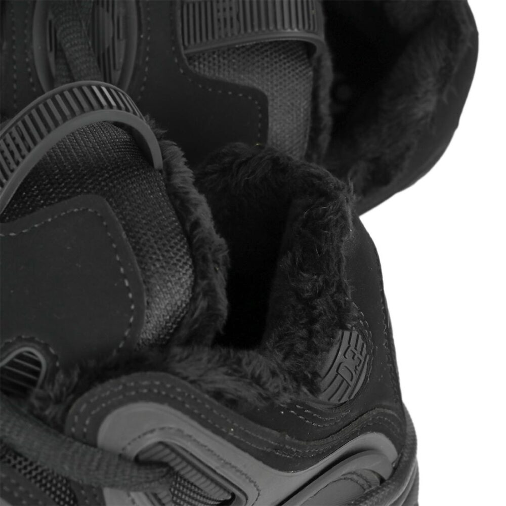 Osiris D3 2001 Skate Shoes - Black/Black/Shearling