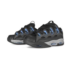 Osiris D3 2001 Skate Shoes - Black/Grey/Blue