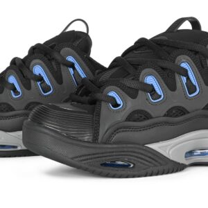 Osiris D3 2001 Skate Shoes - Black/Grey/Blue