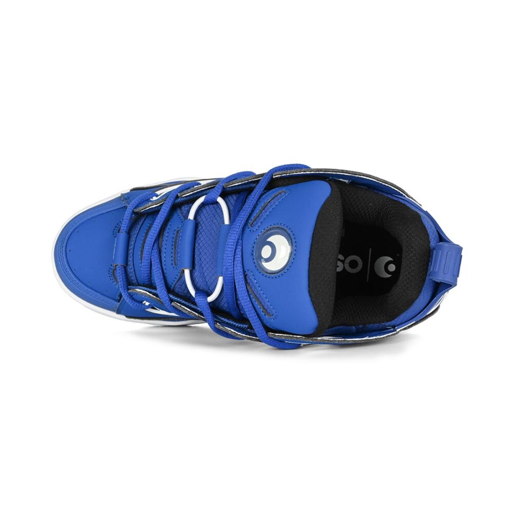 Osiris D3 E Skate Shoes - Blue/White/Blue