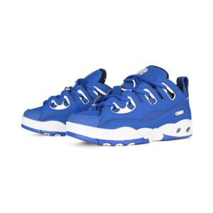 Osiris D3 E Skate Shoes - Blue/White/Blue