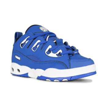 Osiris D3 E Skate Shoes - Blue/White/Blue