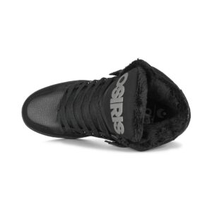 Osiris NYC 83 CLK High Top Shoes - Black/Black/Shearling