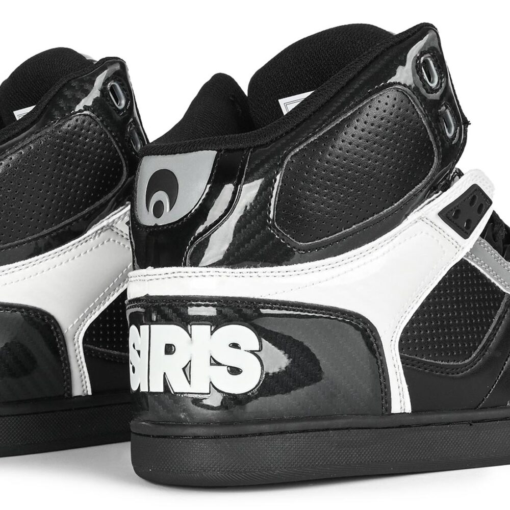 Osiris NYC 83 CLK High Top Shoes - Black/White/Carbon