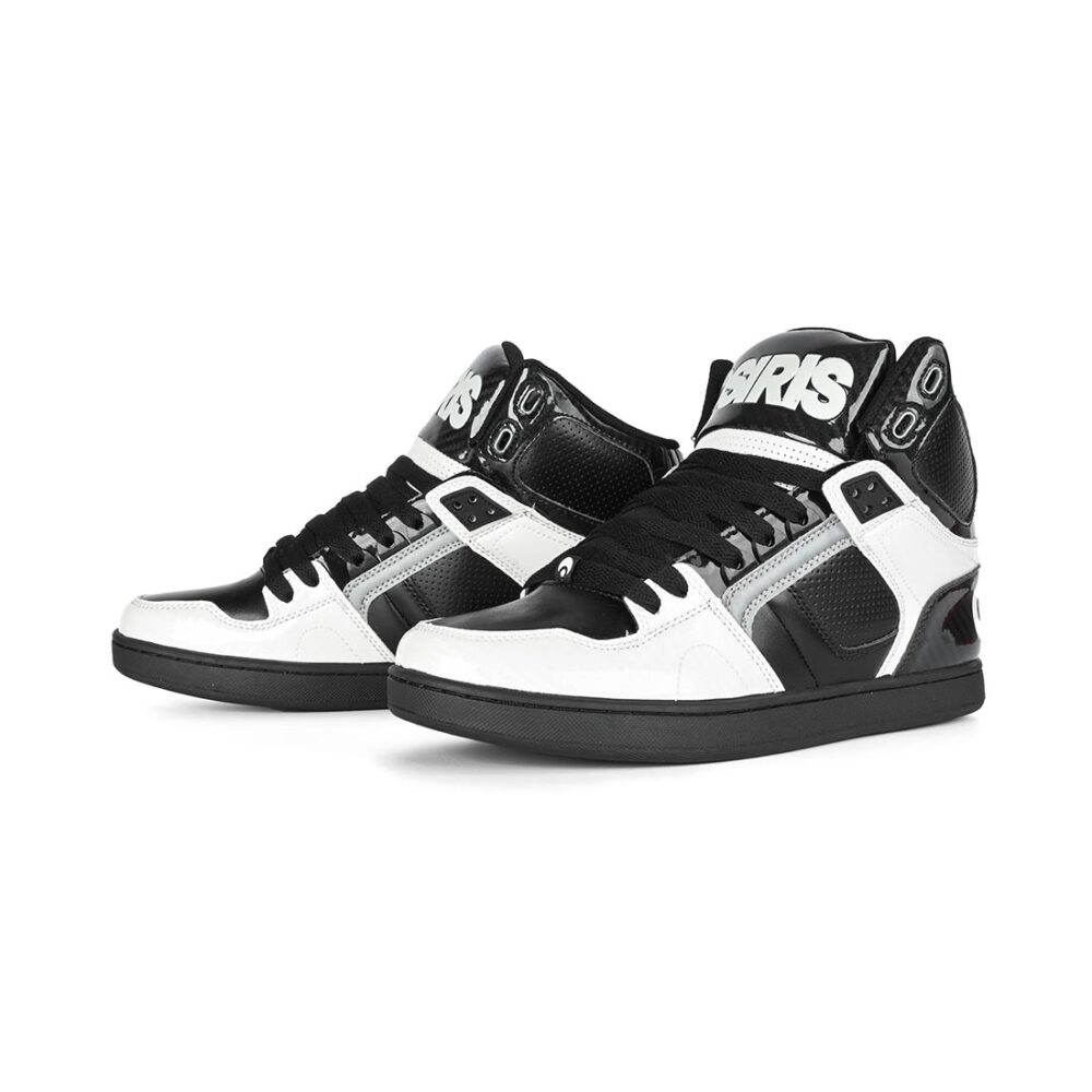 Osiris NYC 83 CLK High Top Shoes - Black/White/Carbon