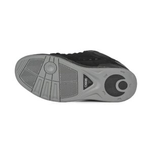 Osiris Peril Skate Shoes - Black/Black/Grey