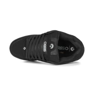 Osiris Peril Skate Shoes - Black/Black/Grey