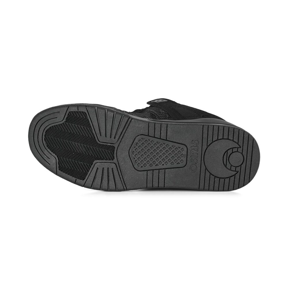 Osiris Pixel Skate Shoes - Black/Black/Black