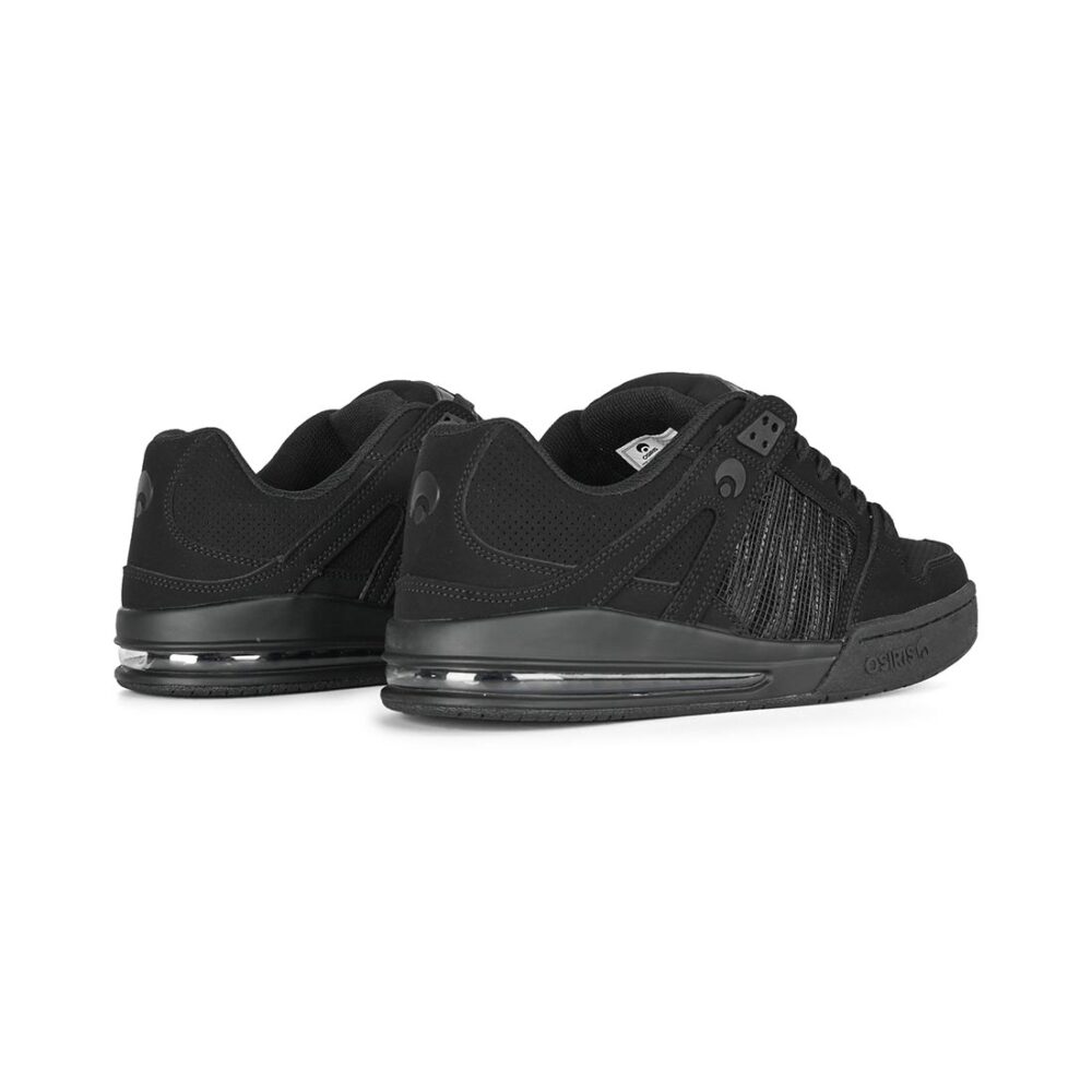 Osiris Pixel Skate Shoes - Black/Black/Black