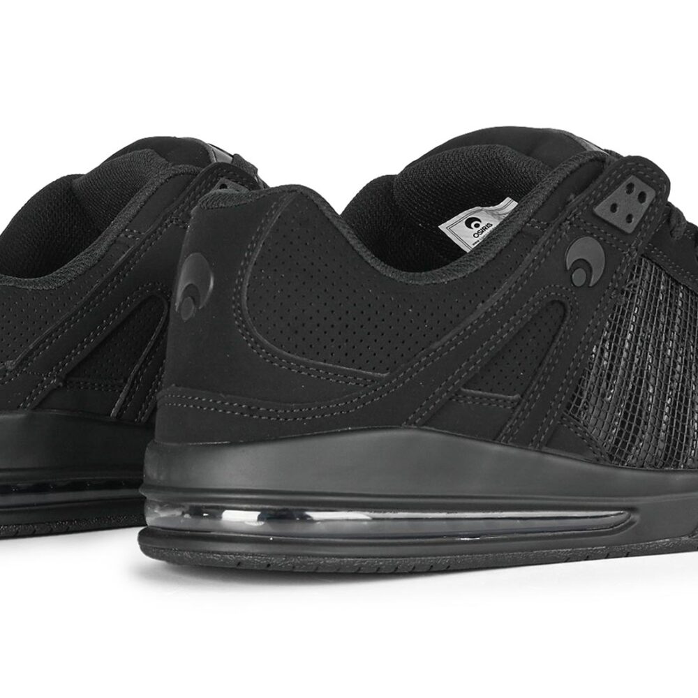 Osiris Pixel Skate Shoes - Black/Black/Black