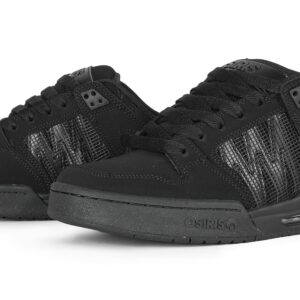 Osiris Pixel Skate Shoes - Black/Black/Black
