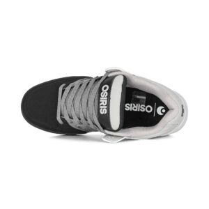 Osiris Pixel Skate Shoes - Black/Charcoal/Grey