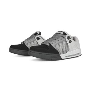 Osiris Pixel Skate Shoes - Black/Charcoal/Grey