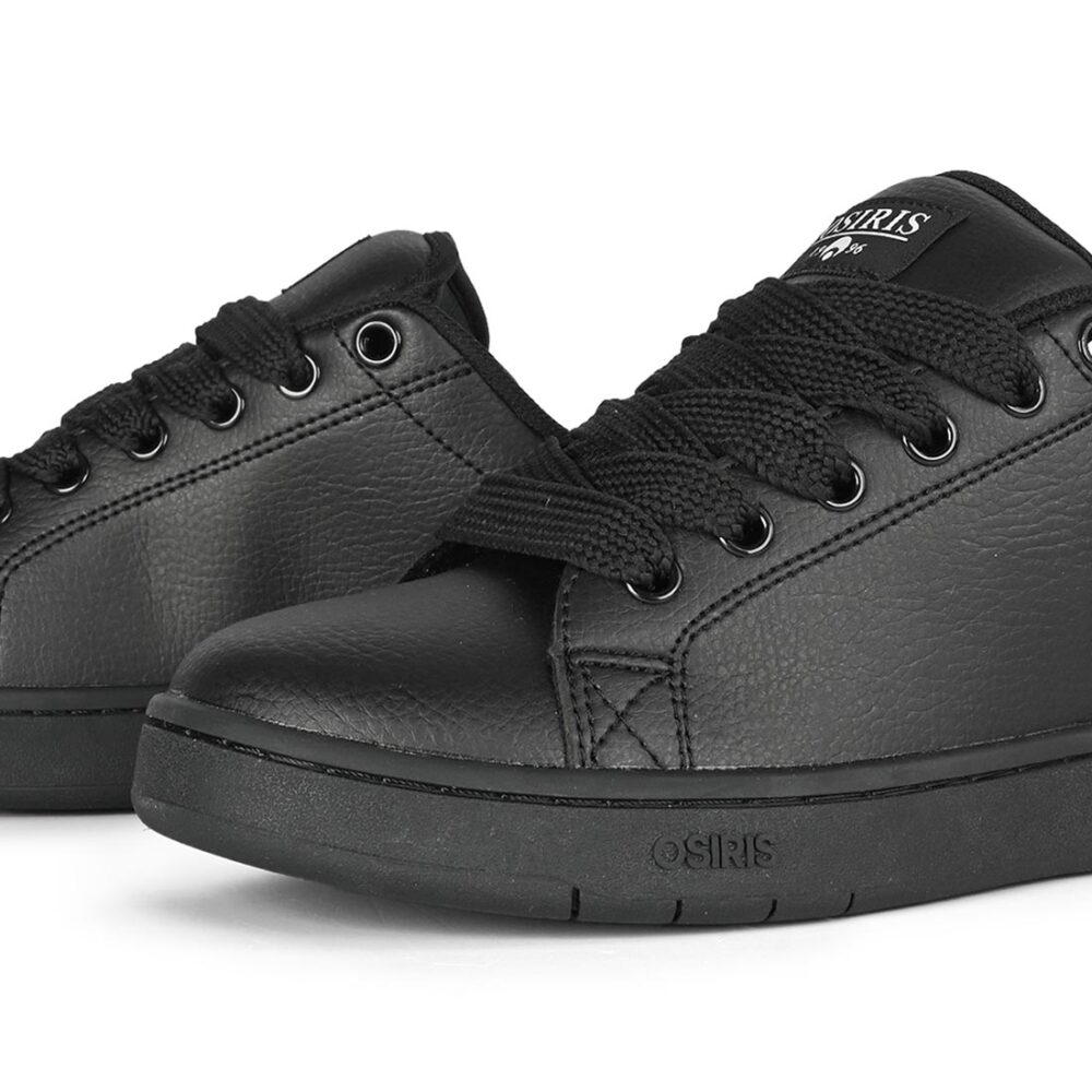 Osiris Troma Alt Skate Shoes - Black/White/Black