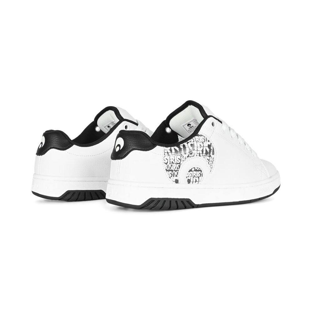 Osiris Troma Alt Skate Shoes - White/Black/White