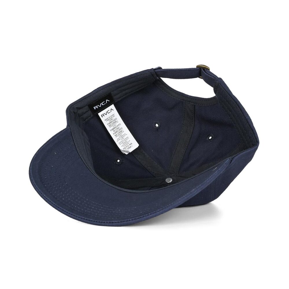 RVCA Mosaic Strapback Cap - Dark Denim