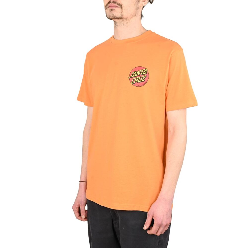 Santa Cruz Classic Dot Chest S/S T-Shirt - Washed Apricot