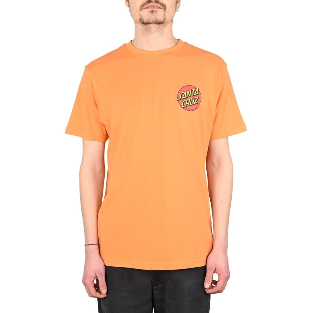 Santa Cruz Classic Dot Chest S/S T-Shirt - Washed Apricot