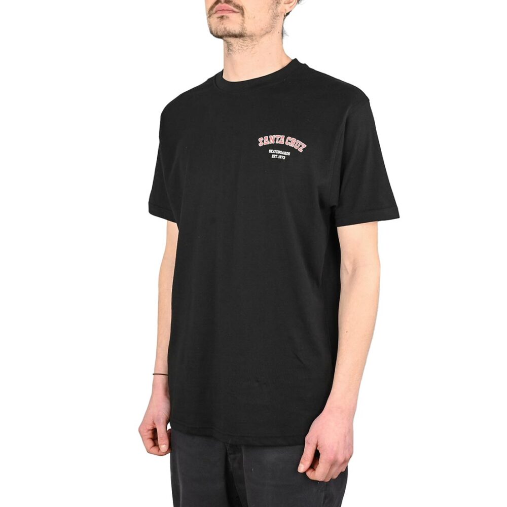 Santa Cruz Screaming Foam Hand S/S T-Shirt - Black