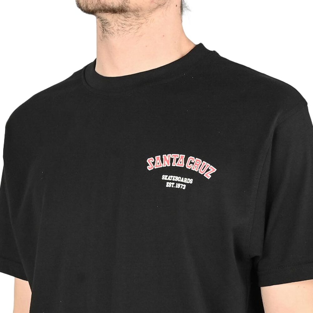 Santa Cruz Screaming Foam Hand S/S T-Shirt - Black