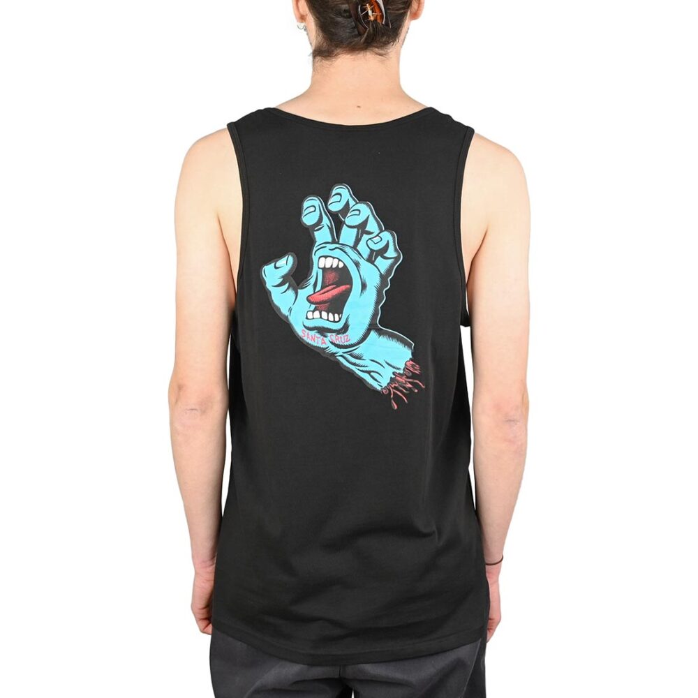 Santa Cruz Screaming Hand Vest - Black