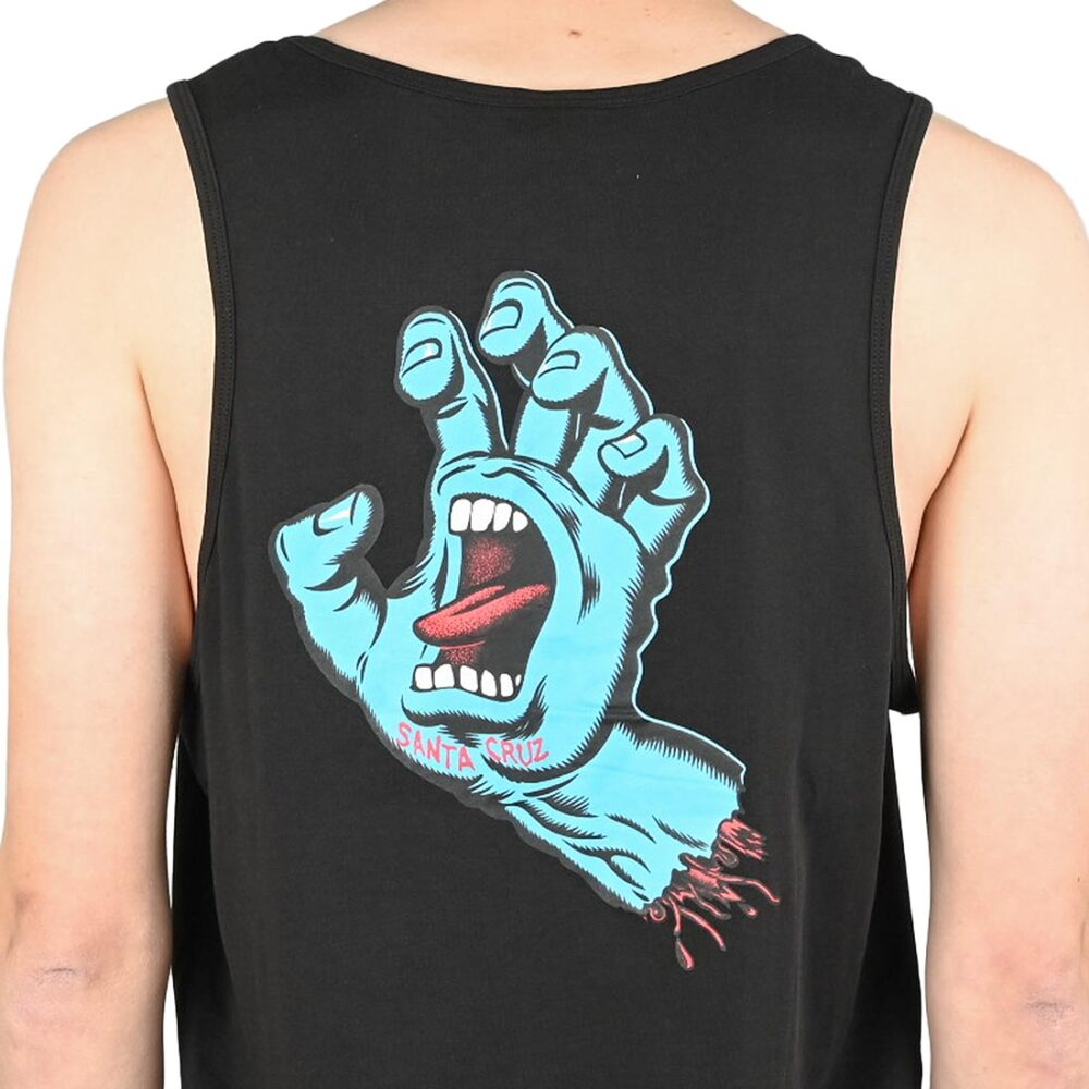 Santa Cruz Screaming Hand Vest - Black